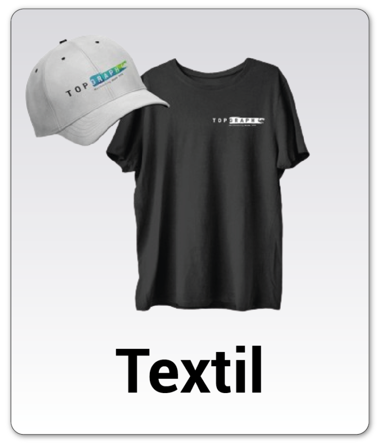 Target textil con texto
